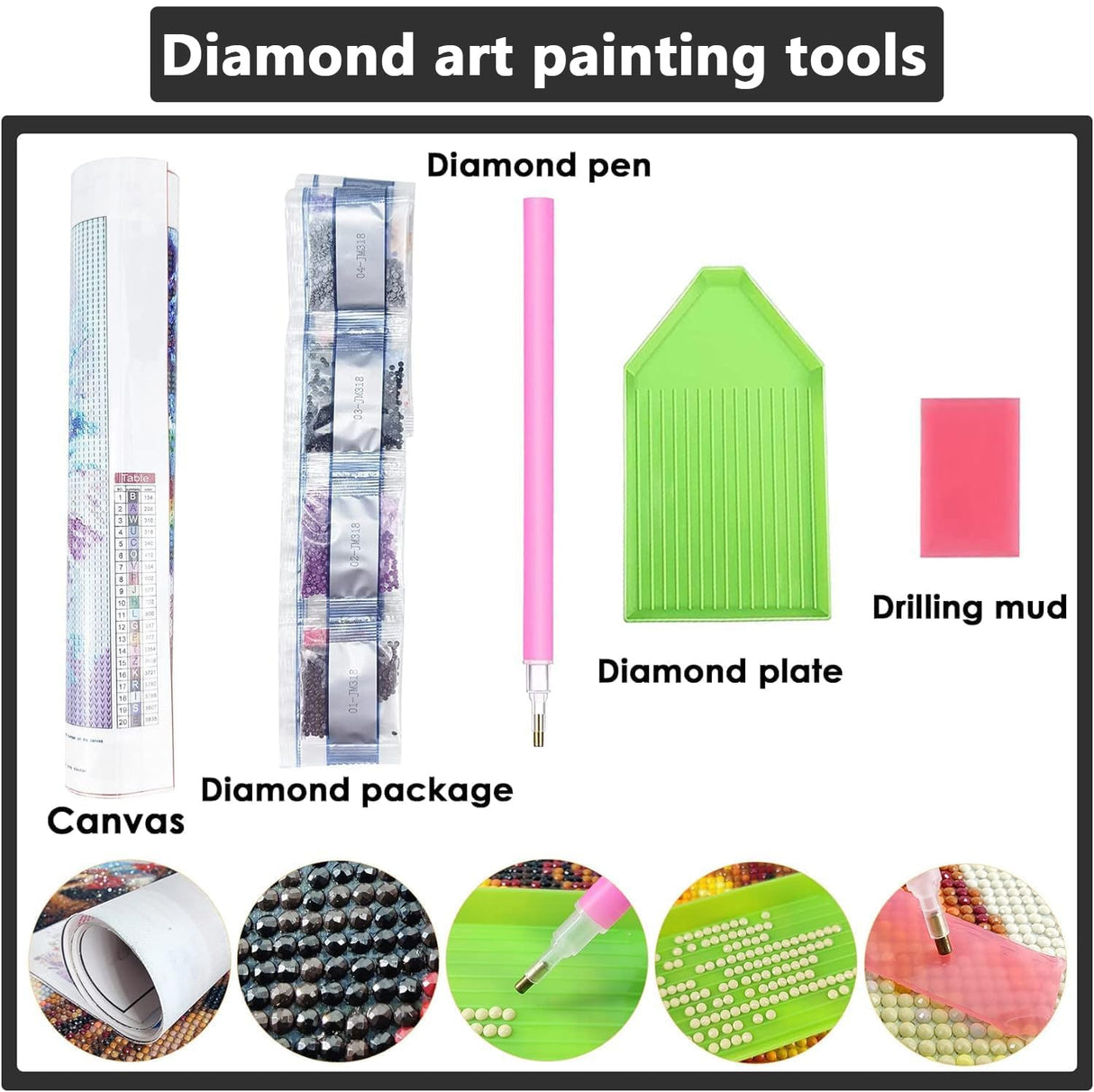 Yomiie 5D Dolphin Rainbow Diamond Painting Kits for Adults, Paint with Diamonds Art Sea Life DIY Full Round Drill Kits, Embroidery Rhinestone Diamond Crystal Craft Canvas Home Wall Decor 30x40 cm Yomiie