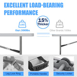 VTOY 6FT（30"x72"） Folding Table, Indoor Outdoor Heavy Duty Table with Carrying Handle,Portable Plastic Fold up Table for Picnic/Party/Camping/Office/School VTOY