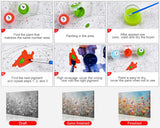 TUMOVO Abstract Flowers Paint by Numbers for Adults DIY Paint by Number Kits on Canvas Acrylic Painting by Numbers with Brushes Canvas Gifts Art Crafts for Home 16"x20"(Frameless) TUMOVO