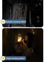 SIQITECHNO 2 Pieces Upper/Bottom Bunk Bed Curtains Dorm Home Blackout Privacy Bed Cloth Curtain Shading Breathable Dustproof Bed Canopy with Rope and Buckles for Kids Teen Loft Bed Single Sleeper SIQITECHNO