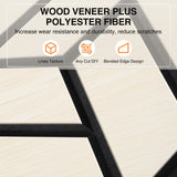 JAMELO Self-Adhesive Acoustic Panels, 10 Pack Wood Grain Sound Proof Acoustic Foam, High Density Hexagon Wood Slat Panels, 3D Sound Absorbing Wall Panels for Home Studio Office Decor Noise Reduction JAMELO