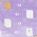 Suziko Large Flower Press Kit 10.8 x 6.9 inch for Adults Kids, Flower and Plant Preservation Kit, Arts and Crafts for Adults Leaf Press, Great Gift for Lovers Suziko