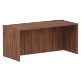 Alera Alera Valencia Series Straight Front Desk Shell, 65" X 29.5" X 29.63", Modern Walnut Alera