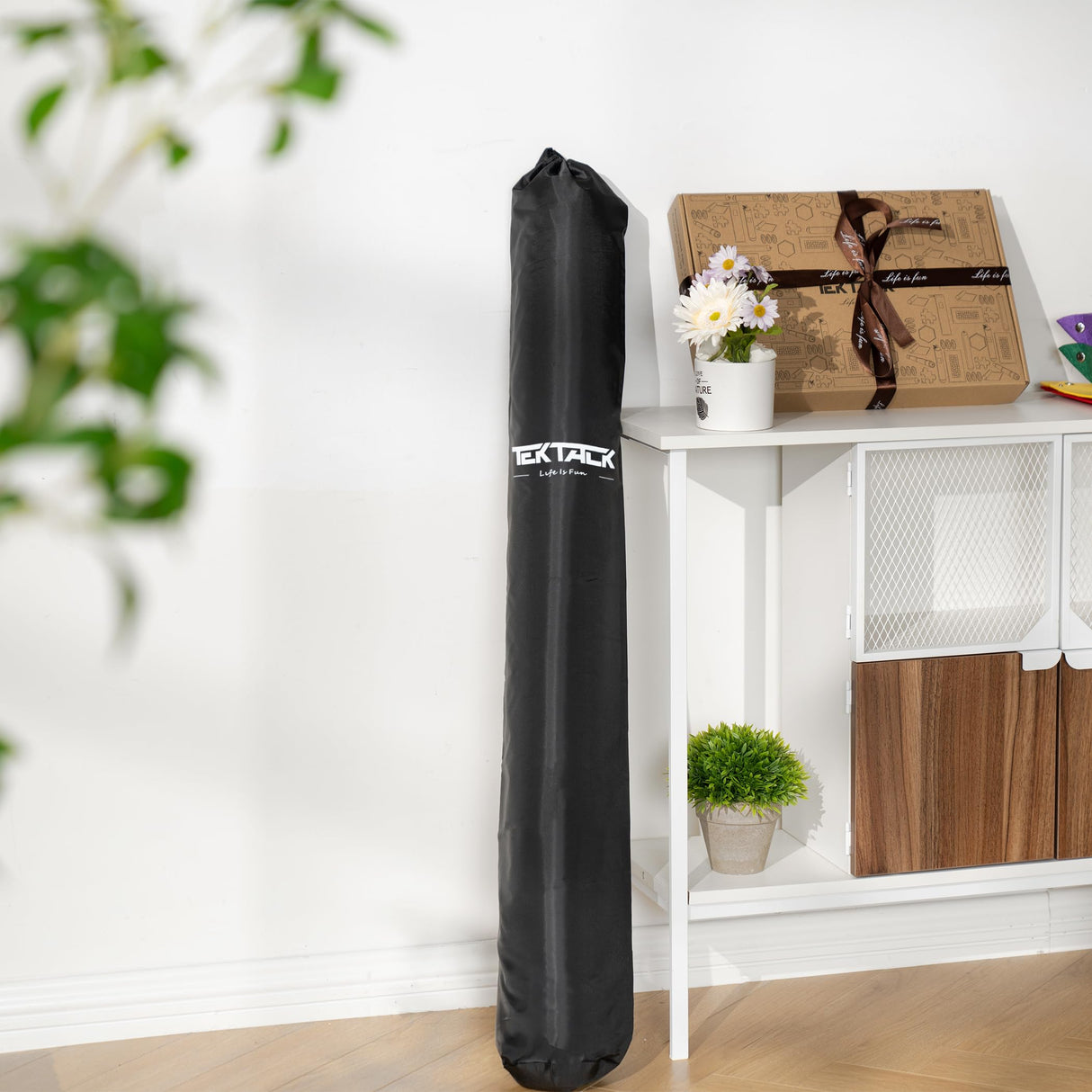 Tektalk 3000-Pc Jigsaw Puzzle Mat with 6 Felt Sorting Trays, Higher-Capacity Design, Roll-up Mat in Delicate Packaging Box with Hand Pump, Storing for 3000, 2000, 1500, 1000, 500 Jigsaw Puzzle Pieces Tektalk