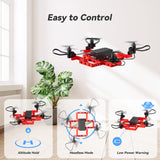 TECHVIO Mini Drone for Kids and Beginners,Creative 5-IN-1 DIY Drone Building Kits for Kids to Build Your Own Drones,5 Different Designs, Altitude Hold, 3D Flips,Easy to Build and Fly,Great Gifts for Boys&Girls to Enjoy Building,Flying and Fixing Fun TECHVIO