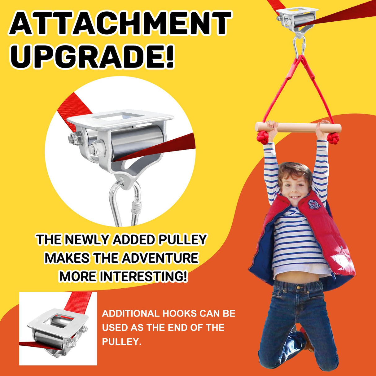 Ninja Warrior Obstacle Course for Kids，60ft Ninja Slackline-with 8 Pcs Accessories,Tree Protector & Carry Bag Ninja Course for Kids Outside-Backyard Zip Line for Kids Perantlb