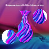 YOUSU Silk PLA Filament 1.75mm, 3D Printer Filament Dual Color Coextrusion Filament Silk Rose-Red Blue Color Change PLA, Compatible with Most of 3D Printer. Yousu