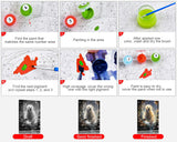 TUMOVO Animal Paint by Number Polar Bear in The Forest Paint by Numbers Kit for Adults with Brushes and Pigment, Art Crafts DIY Oil Painting for Home Wall Decoration, 16x20 Inch TUMOVO