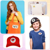 30 Pieces Sublimation Patches Fabric Iron on Blank Patches 3 Shapes Repair Patches Sublimation Blank Hat Patch for DIY Crafts, Caps Clothes Shoes Bags Backpacks Uniforms (Beige, White) Jutom