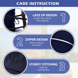 Yefound Hanging Basket Seat Cushion Egg Chair Cushion Waterproof Hanging Chair Cushion with Headrest Light Grey Yefound