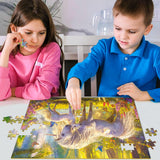 RANSUNN Puzzles for Kids Ages 6-8 8-10 - Unicorn and Foal, 200 Piece Puzzles for Kids, Learning Educational Jigsaw Puzzles Toys Gifts for 6 7 8 9 10 Year Old RANSUNN