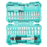 FantastiCAR 29pcs Craft Knife, Precision Cutter Hobby Knife Blades Set for Art Work, Scrapbooking, Stencil, Architecture Modeling, Wood Leather Working (Aqua Blue) FantastiCAR