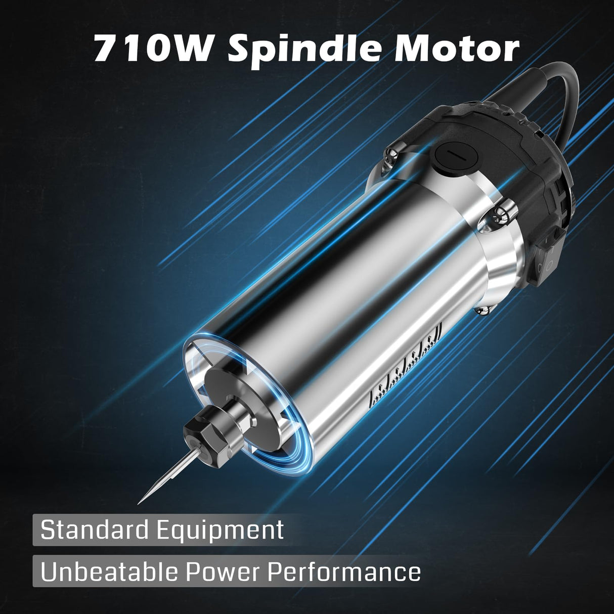 Genmitsu CNC Machine 4040-PRO MAX with 710W Trimmer CNC Router & Linear Rail Driven, 3 Axis Engraving Machine for Wood Metal Acrylic Cutting Milling, GRBL Control, Work Area 400 x 400 x 78mm Genmitsu