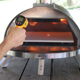 Outdoor Pellet Pizza Oven - Original Pellethead PoBoy Wood Fired Portable Oven with Pizza Peel, Blower, 13" Stone Accessories Kit Pellethead