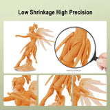 3D Printer Resin,Resin 3D Printer 1Kg with Low Odor,High Precision,Quick Curing 3D Resin for 4 8K DLP/LCD 3D Printing (Orange) ApexMaker