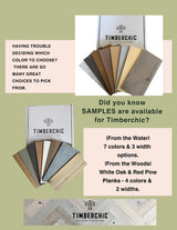 Timberchic Pine Wooden Wall Planks - Simple Peel & Stick Wall Covering Application for DIY Accent Wall & Home Improvement - Premium Modern Wall Paneling - (4" Wide - 20 Sq. Ft., Baxter Blonde) Timberchic