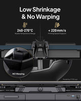 ELEGOO Carbon Fiber PETG Filament 1.75 mm Black 1KG, High Strength & Rigidity PETG-CF 3D Printing Filament, Abrasion Resistance for Functional Parts, 1KG(2.2lbs) Spool for Most FDM 3D Printers ELEGOO