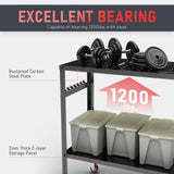 YESWELDER Welding Table Workbench 36x18 Inches, 1200 lb Load Capacity, Hook Side Panel, Handle, Brake Wheels - Sturdy and Versatile Welding Table YESWELDER