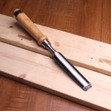 Atoplee Wood Carving Gouge Chrome Vanadium Steel Semi-Circular Carpenter Woodworking Chisel (25mm(1")) ATOPLEE