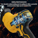 Cordless Reciprocating Saw Compatible With Dewalt 20V Max Battery(NO Battery), Power Recipro Saw,0-3000 SPM Variable Speed, Tool-free Blade Change, 4 Blades Kit for Wood/Metal/PVC Cutting CNKMJRBD