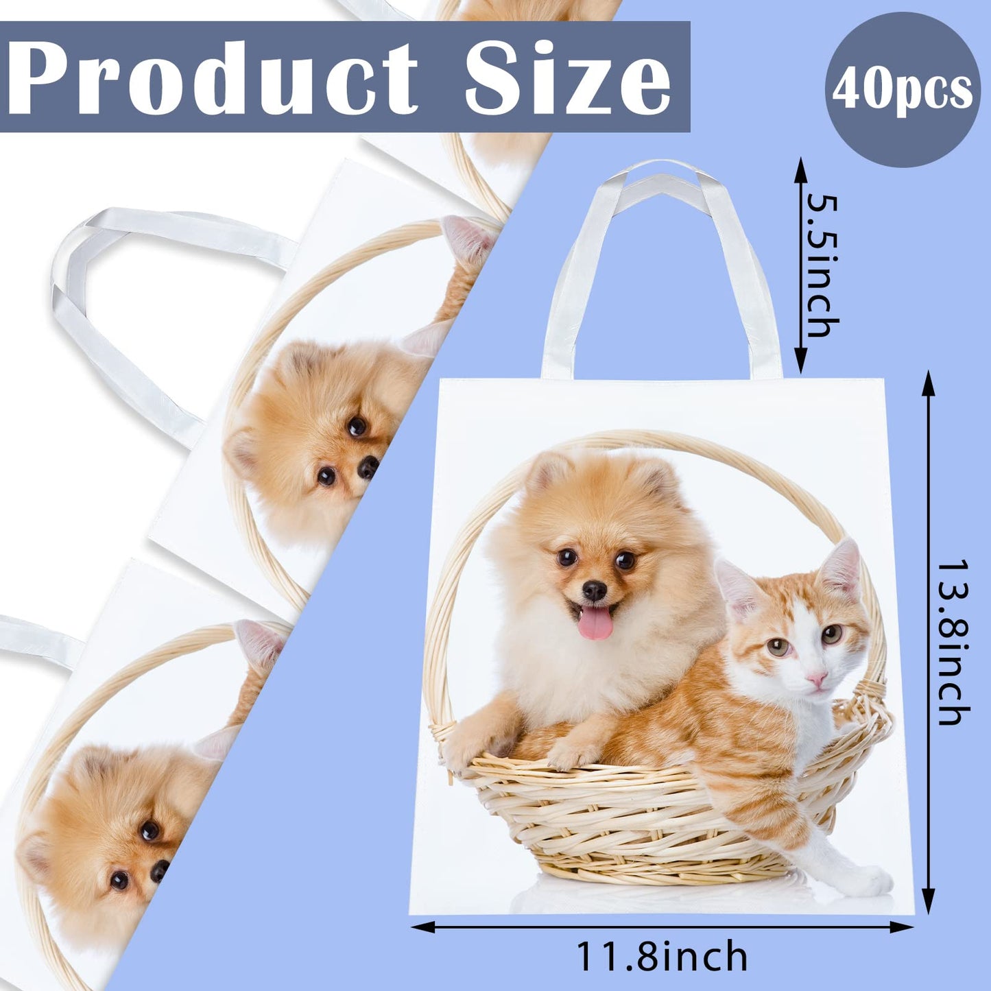 Sublimation Tote Bags Sublimation Blank Polyester Tote Bags Sublimation Canvas Bag Reusable Grocery Bags for DIY Crafting and Decorating(20 Pieces) White