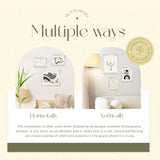 TWING 8x10 Rustic Picture Frames Set of 6 Distressed White Composite Wood Farmhouse Photo Collage Frame For Wall Decor Gallery Wall Frame Set Mounting or Table display, Ideal Valentine Gifts for TWING