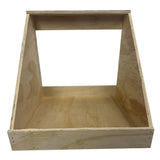 Farm Innovators Single Compartment Versatile Hand Crafted Fully Assembled Wood Nesting Box Coop Ideal for Chicken, Ducks, and Birds Farm Innovators
