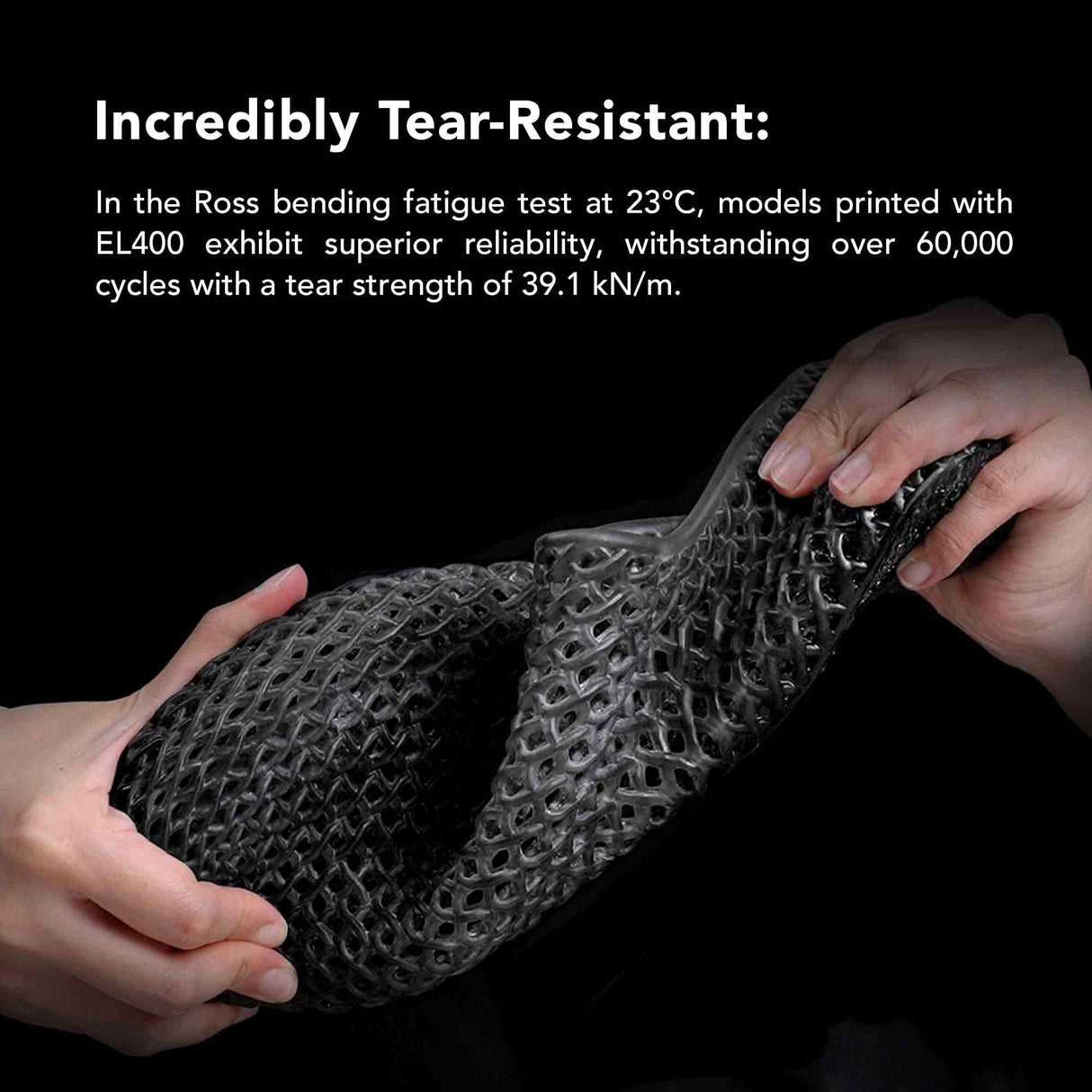 Phrozen Engineering Series 3D Printers Resin [EL400], Ultra-High Elasticity, Low Shrinkage, Non-Brittle 405nm DLP LCD UV-Curing Photopolymer Resin for LCD/DLP/SLA Printers (Gray, 1KG) phrozen