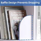 Rotating Bookshelf Tower, 360 Display Spinning Bookshelf, PVC Narrow Book Shelf Organizer, Corner Floor Standing Bookcase for Bedroom, Living Room, Study Room, Small Space (5 Tier) Buzleer