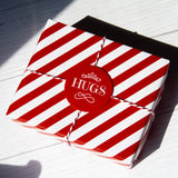 WRAPAHOLIC 30 Inch Reversible Wrapping Paper - Jumbo Roll Red and Stripes Design for Birthday, Holiday, Wedding, Baby Shower Wrap - 30 inch x 33 feet WRAPAHOLIC