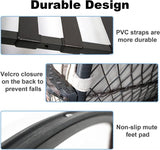 LEVELEVE 3 pcs Rocking Bistro Set Conversation Chairs PE Wicker Outdoor Rocking Chairs & Glass Table,for Porch Lawn Garden Backyard Deck(Rocking Set,Khaki) LEVELEVE