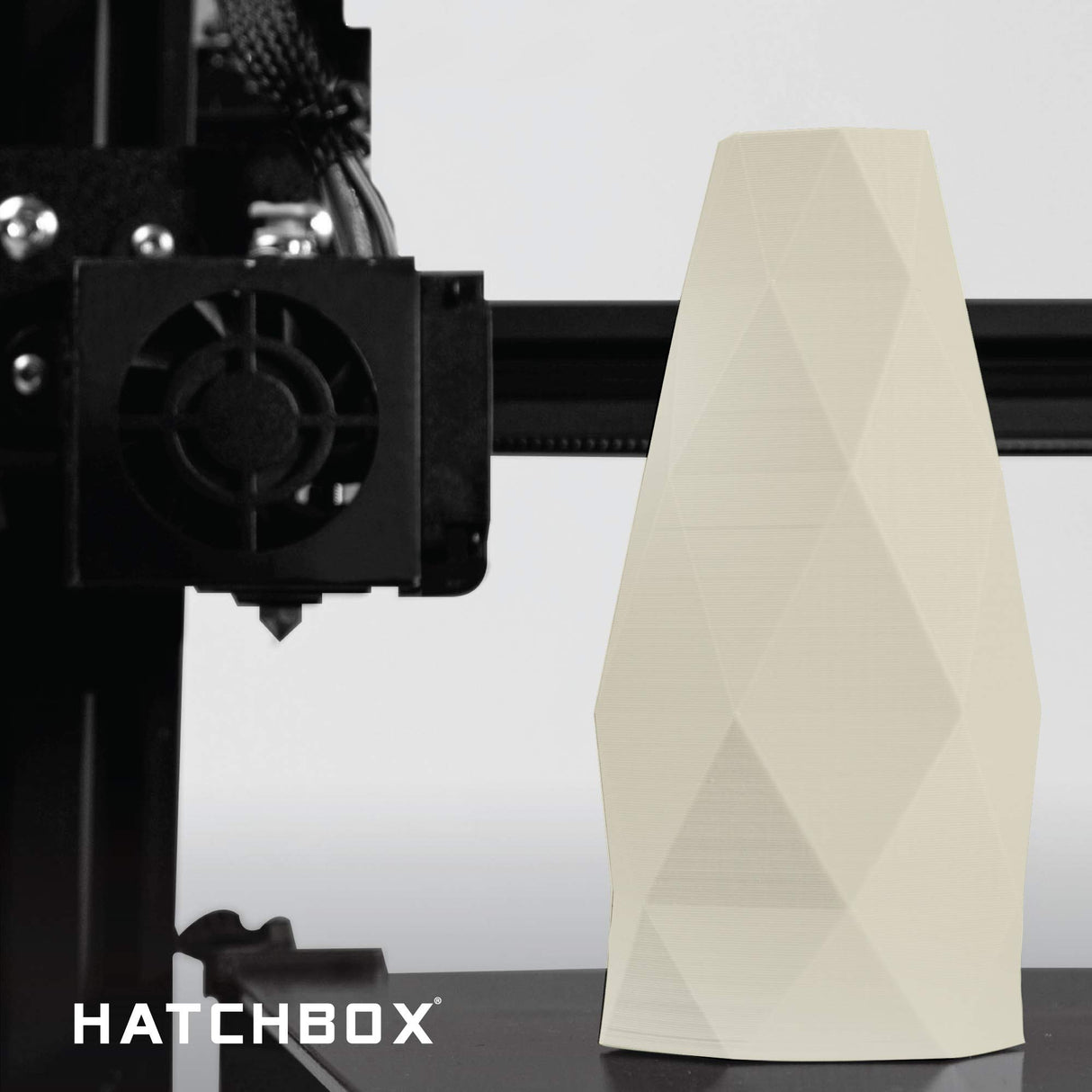 HATCHBOX ABS 3D Printer Filament, Dimensional Accuracy +/- 0.05 mm, 1 kg Spool, 3.00 mm, Glow in The Dark HATCHBOX