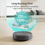 Lefant Robot Vacuum M210 Pro, Super Slim, Powerful Suction with No Tangling Port,Quiet,120 Min Runtime, Self-Charging Robotic Vacuum Cleaner, Ideal for Pet Hair, Hard Floor,App & Voice Control Lefant