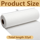 codree 13" x 22 Yd Extra Long Soft & Cozy Embroidery Stitch Cover - Washable Iron On Soft Touch Embroidery Backing - Prevent Scratchy Stitch Covering for Sewing codree