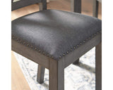 Signature Design by Ashley Caitbrook Rustic 7 Piece Dining Set, Include Table and 6 Chairs, Gray Signature Design by Ashley