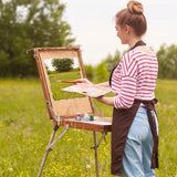 50 Sheets Watercolor Paper 4 x 6inch, 300 GSM Deckled Edge Paper Rough/Textured Handmade Paper Cotton Paper for Watercolors, Wedding Invitations, Cards, Crafts Prudiut