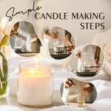 Soy Wax, Waxcanpy Natural Candle Wax, Organic Soy Wax for Candle Making from Farm, No Additives, Harmless and Pure (5lb) Waxcanpy