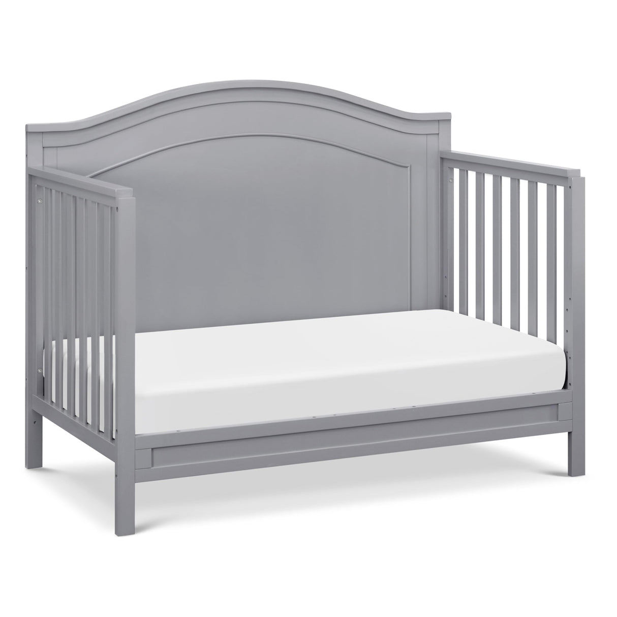 DaVinci Charlie 4-in-1 Convertible Crib in Grey, Greenguard Gold Certified DaVinci