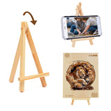 KAAYEE Wooden Puzzles for Adults, 3D Vision Effect Lion King Wooden Jigsaw Puzzles 200 PCS Unique Shape Advanced Wood Puzzle Adult, 3D Effect Flat Puzzle Birthday Gifts Family Game (M-11.4 * 11.4in) KAAYEE