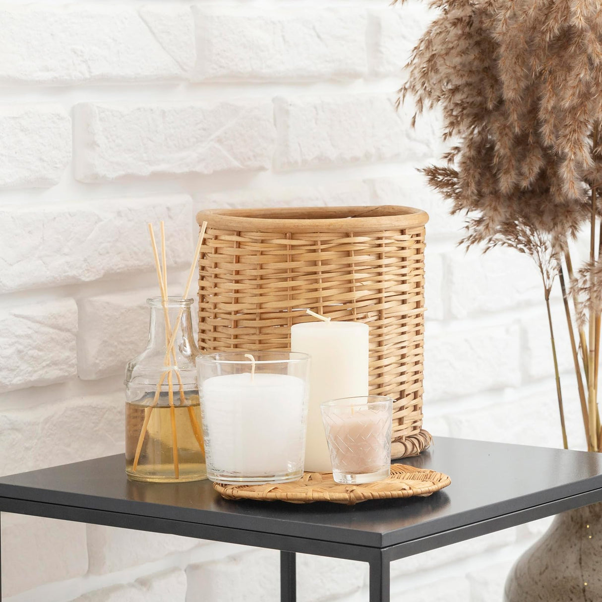 Cotton Candle Wick 100 PCS Candle Wicks for Candle Making, 8'' Candle Wicks Candle Cotton Wicks Candle Making Supplies Pre-Waxed for Candle Making,Candle DIY, Thick Candle Wick with Base Psyqtsuary