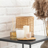 Cotton Candle Wick 100 PCS Candle Wicks for Candle Making, 8'' Candle Wicks Candle Cotton Wicks Candle Making Supplies Pre-Waxed for Candle Making,Candle DIY, Thick Candle Wick with Base Psyqtsuary