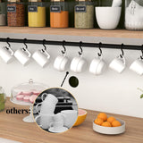 Gyfimoie Sideboard Buffet Cabinet with 2 Drawers, Farmhouse Kitchen Pantry with Adjustable Shelves, Coffee Bar Cupboard Cabinet with 3 Doors for Kitchen, Dining Room (White) Gyfimoie