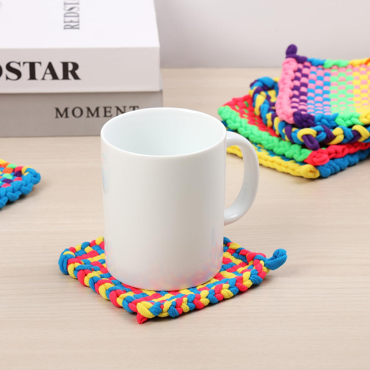 FUNBUD Weaving Loom Kit for Kids - Birthday Gifts for Girls Ages 6-12, DIY Craft Kit for Making Potholders, Arts and Crafts Toys for Girls 6-8, 8-12 Funbud