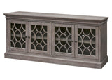 Martin Furniture Felicity 4 Door Console, Gray Martin Furniture
