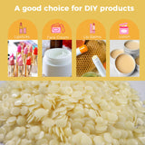 CoolCrafts Candelilla Wax Pellets Candelilla Vegan Wax for Cosmetics DIY, Soap and Candle Making, Alternative to Beeswax - 14 OZ CoolCrafts