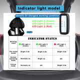 Liftsun Level 1+2 EV Charger, 16 Amp 120V or 240V, Portable Electric Vehicle Charger with 21Ft Charging Cable NEMA 6-20 Plug,Plug-in Home EV Charging Station for SAE J1772 EVs(Tesla Need Adapter) Liftsun