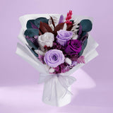 Flowers Gifts for Mom, Flower for Delivery, Preserved Roses Bouquets, Purple Roses, Birthday Gifts for Women, Mothers Day Flowers for Wife Bonsion