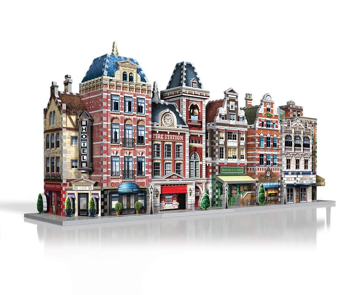 WREBBIT 3D Urbania Collection Café 3D Jigsaw Puzzle (285 Pieces) (W3D-0503) Wrebbit3D