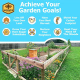 Hoover Hives 8 Frame Beehive Kit - Dipped in 100% Beeswax Includes Wooden Frames & Waxed Foundations (2 Deep Boxes, 1 Medium Box) Hoover Hives