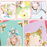 Gigicloud Paper Card Making Kits, Handmade Greeting Card Kits DIY Card Making Material Set Colorful Card Making Set for Birthday, Thanksgiving, Christmas, Baby Shower, 15 Cards + 15 Envelope Gigicloud